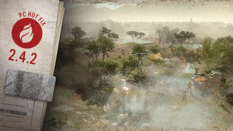 Company of Heroes 3 Hot Fix 2.4.2 Fixes Flakvierling Suppression