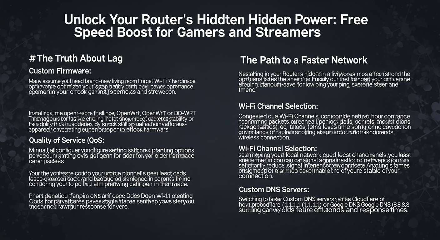 Your Router Is Hiding A Secret Speed Boost And It Costs Zero Dollars