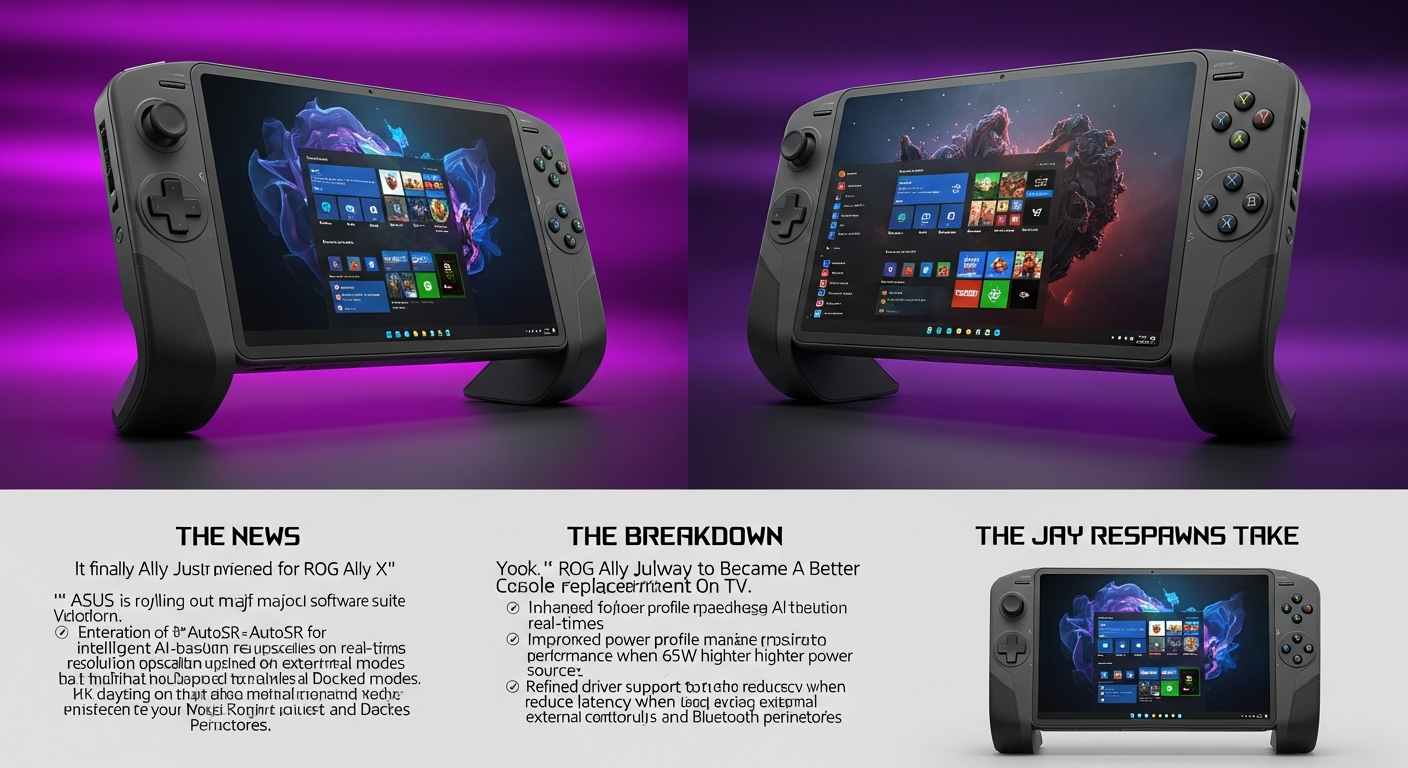 Your ROG Ally Just Became A Better Console Replacement On TV
