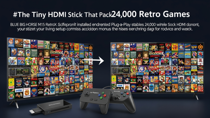 This Tiny HDMI Stick Actually Packs 24,000 Retro Games