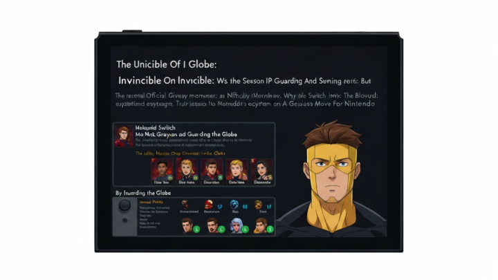 Invincible On Nintendo Switch: Why The Bloodiest Superhero IP Is A Genius Move For Nintendo