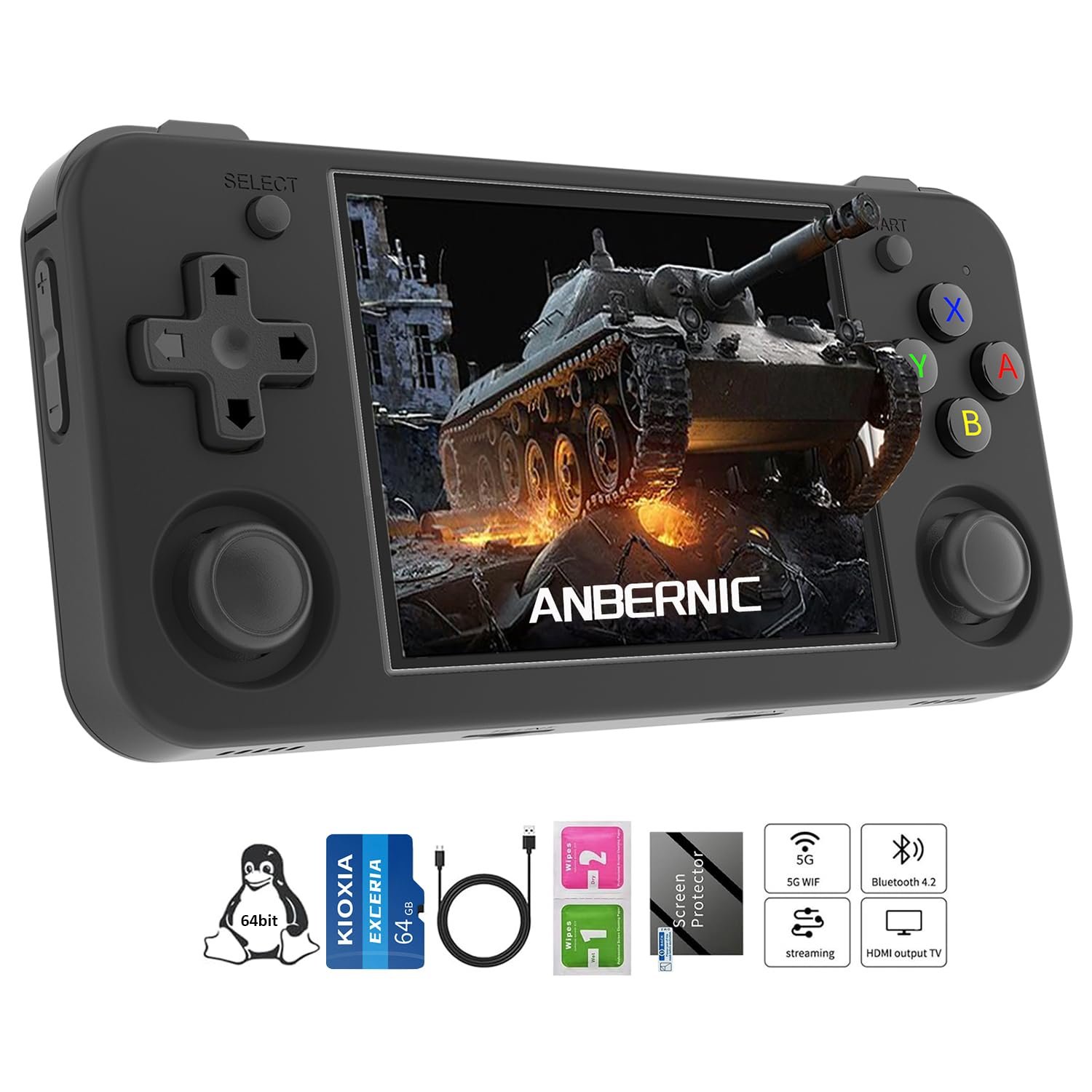 Anbernic RG35XX H retro handheld