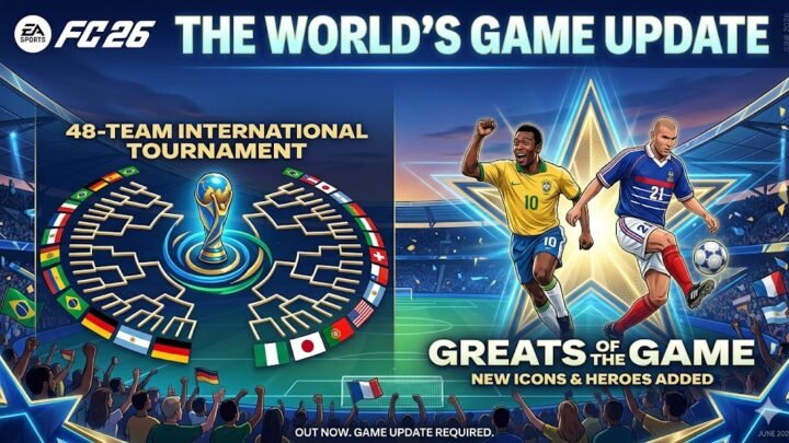 EA FC 26 Greats of the Game Goes Live After World’s Game Update Adds 48-Team Tournament