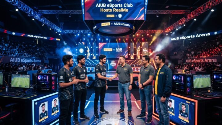 AIUB eSports Club Hosts RealMe Bangladesh and SEA Delegation