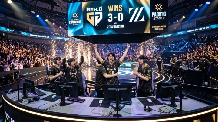 Gen.G Sweep ZETA 2-0 to Open VCT Pacific Stage 2